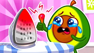 No It's Too Hot Song🔥✋🫖 || VocaVoca🥑 Kids Songs And Nursery Rhymes