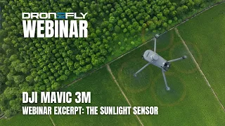 Webinar Excerpt | DJI Mavic 3M Multispectral - Sunlight Sensor | Dronefly