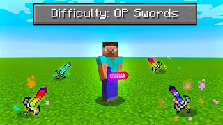 I Beat Minecraft With The MOST OP Sword EVER