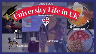 A day in life of a masters student in UK | Classes | Labs | Warwick | WMG #vlog #diml #studentlife