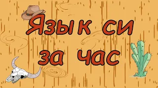 Язык си с нуля в одном видео уроке за час!