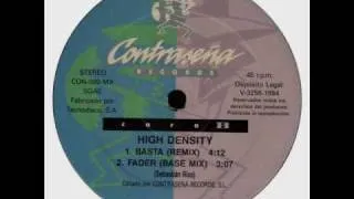 High Density - Basta (Remix) 1994