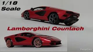 Maisto Lamborghini Countach 2021 1/18 Scale diecast model