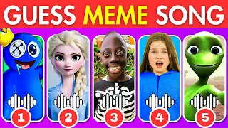 GUESS MEME & WHO'S SINGING 🎤🎵 🔥| Lay Lay, King Ferran, Toothless, Salish Matter, MrBeast,Tenge Tenge