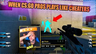 When CS:GO pros plays like CHEATERs | VAC moments