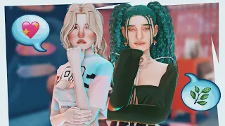 Одна база — четыре сима по эмоджи 🍒 Sims 4 cas