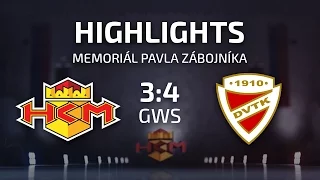 HIGHLIGHTS HKM Zvolen vs DVTK Jegesmedvék Miskolc - Memoriál Pavla Zábojníka 2016