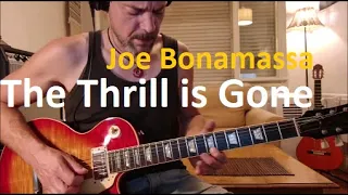 The thrill is Gone intro and solo Bonamassa live at the Greek Theatre on BBKing Original Backtrack
