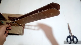 How to make cardboard crane machine