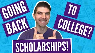 HOW TO FIND SCHOLARSHIPS FOR COLLEGE Non Traditional Students // Scholarships To Apply For