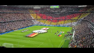 National Anthems at Germany v England in Munich 2022 #nationalanthem #football #germany