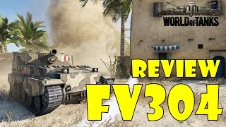 World of Tanks - FV304 Review & Gameplay