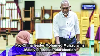 Pro-China leader Mohamed Muizzu wins Maldives presidential election