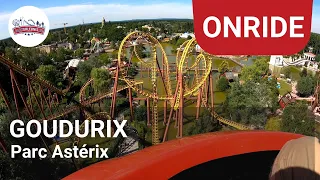 Goudurix - Onride POV - Parc Astérix - Vekoma MK-1200 mit 7 Inversionen!