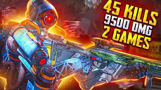 ЗР-122! 45 KILLS & 9500 DAMAGE ON PATHFINDER, FOR 2 GAMES патфайндер гайд апекс легенд реликвия apex