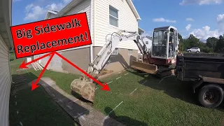 014 - Replacing a Concrete Sidewalk