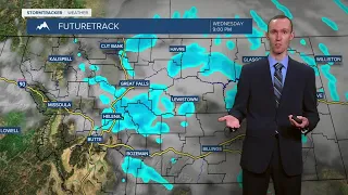 Some scattered snow showers around Wednesday night; Pleasant weather on Thursday