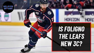 Could Nick Foligno be the Leafs 3rd Line Center? | Delayed Offside Podcast