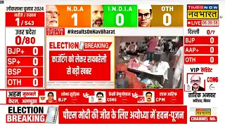 Lok Sabha Election Result Live: Vote Counting | PM Modi | Rahul Gandhi | NDA | INDI | BJP | CONGRESS