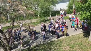 Бессмертный полк в городе Жигулевск 09 мая 2019 (09.05.2019)