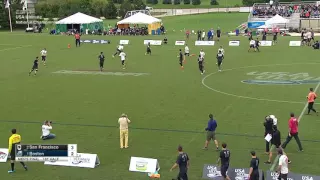 Early Revolver score (2016 Nationals - men's final)