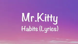 Mr.Kitty - Habits (feat. Pastel Ghost) (Lyrics)
