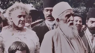 Silent Short Movie of 'Abdu'l-Bahá in color