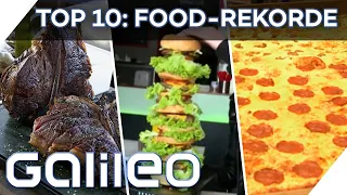 XXL-Food-Rekorde: Vom schwersten Steak bis zur größten Pizza!  | Galileo 360° | ProSieben