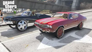 GTA 5 - REAL SAVAGE LIFE MODS - ILLEGAL STREET RACING & TRAPPING! #13