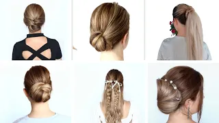 😍 6 EASY DIY Hairstyles that everyone can create 😍 Hairstyle Transformations