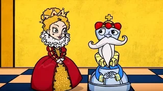 Профессор Почемушкин - Обучающий мультфильм для детей –Почему шахматного ферзя называют королевой?