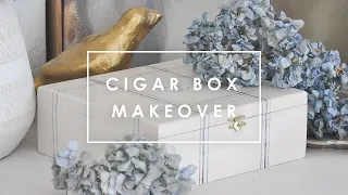 Vintage Cigar Box DIY Makeover | Cigar Box Crafts