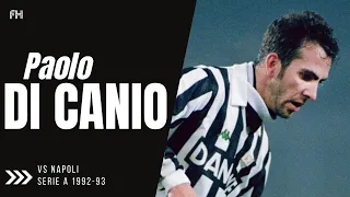 Paolo Di Canio ● Goal and Skills ● Juventus 4-3 Napoli ● Serie A 1992-93