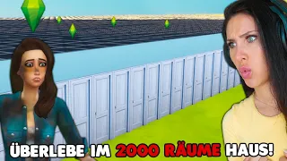 Ich zwinge die Sims in einem Haus mit 2000 Räumen und 8000 Türen zu leben! Sims 4