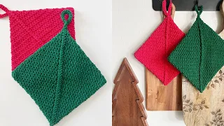 Crochet Classic Double Thick Hot Pad (Pot Holder)