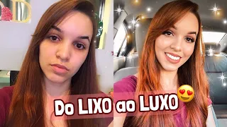 Se Arrume Comigo - DO LIXO AO LUXO - Make , Cabelo e Look Completo  | Debora Freitas