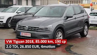 VW Tiguan second hand. Dupa 6 ani sau 85.000 km