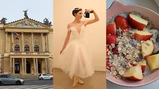 Vita da BALLERINA🧚‍♀️ Cosa faccio e cosa mangio in un giorno🩰 VEGAN a PRAGA🌱