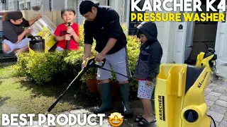 KARCHER K4 FULL CONTROL PRESSURE WASHER | UNBOXING, ASSEMBLING & REVIEW | LIFE IN ABROAD