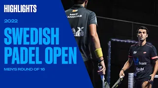 Highlights 🚹 Round of 16 (1) Swedish Padel Open 2022