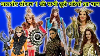 Baalveer all evil fairy name || Baalveer ki sabhi buri pariyon ka naam.