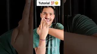 Hand 😱 Magic trick 💯🤯 || Tutorial 🪄💯😉 #shorts #youtubeshorts #viral