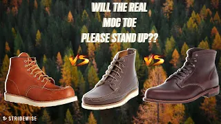 Shoemaker Explains: Moc Toe Boots vs Genuine Handsewn Mocs vs Plain Toe