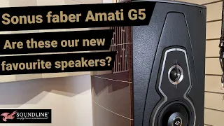 Sonus faber AmatiG5 speakers