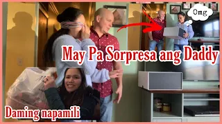 MAY PASORPRESA ANG DADDY | NAPAGASTOS NG MALAKI SA PAGSHOPPING | FILIPINA AMERICAN FAMILY