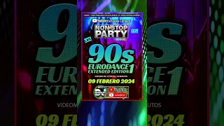 Promo Videomix/Megamix Non*Stop Party - 90s Eurodance Extended Edition Vol.1 By Dj Blacklist 2024