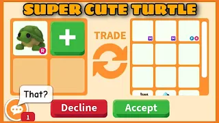 GAINING OR LOSING?? BECAUSE OF THE NEW TURTLE!!😭😭 12 NEW OFFERS FOR TURTLE in Adopt me Roblox