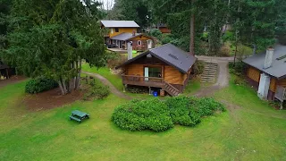 "Overview" of Cusheon Lake Resort on Salt Spring Island, BC