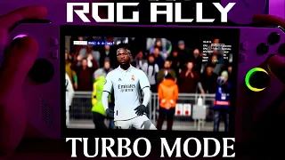 [4K⁶⁰ HDR] ASUS Rog Ally FIFA 23 Ultra Settings 80+ FPS | FPS TEST TURBO MODE Z1 EXTREME
