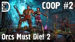 Кооперативное прохождение Orcs Must Die! 2 | Пропасть и Переход | #2